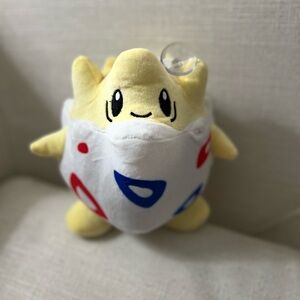 Togepi Plush Toy - Yellow and White